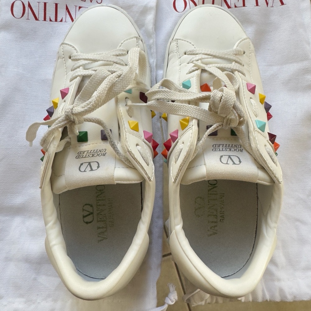 Valentino women’s White Sneakers - Picture 7 of 10